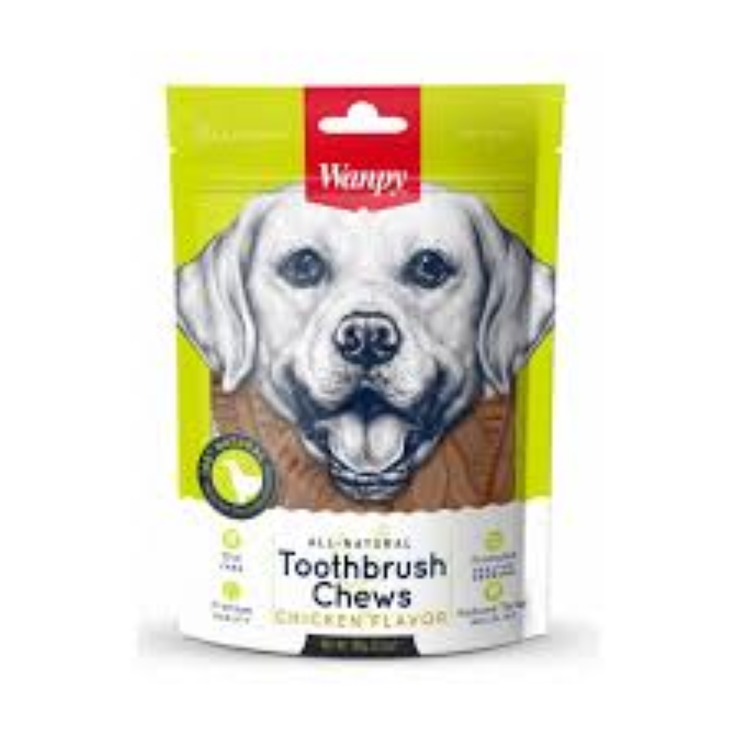 WANPY TOOTHBRUSH CHEWS 100G